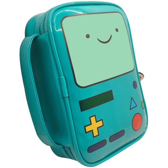 Skybird Beemore Merch Makeup Bag BMO Cosmetic Bag Brush Storage Bags Travel Makeup Reusable Toiletry Bag Organizer Pencil Bag Pen Case THIS ITEM IS NOT INTENDED FOR USE BY CHILDREN 12 AND UNDER.